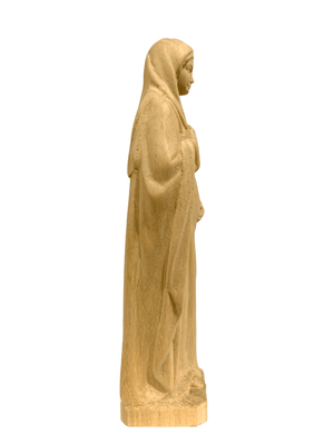 Imagem de Nossa Senhora Grávida de Madeira 15 cm-TerraCotta Arte Sacra