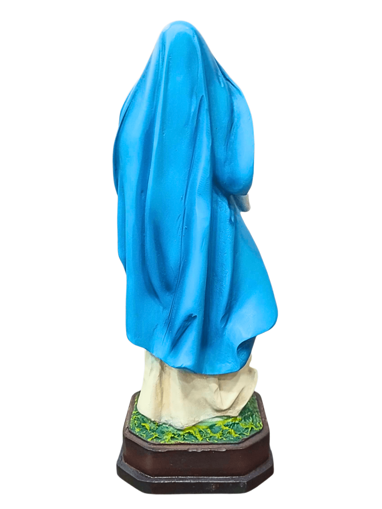 Imagem de Nossa Senhora Grávida em Pó de Mármore Colorida 20 cm-TerraCotta Arte Sacra
