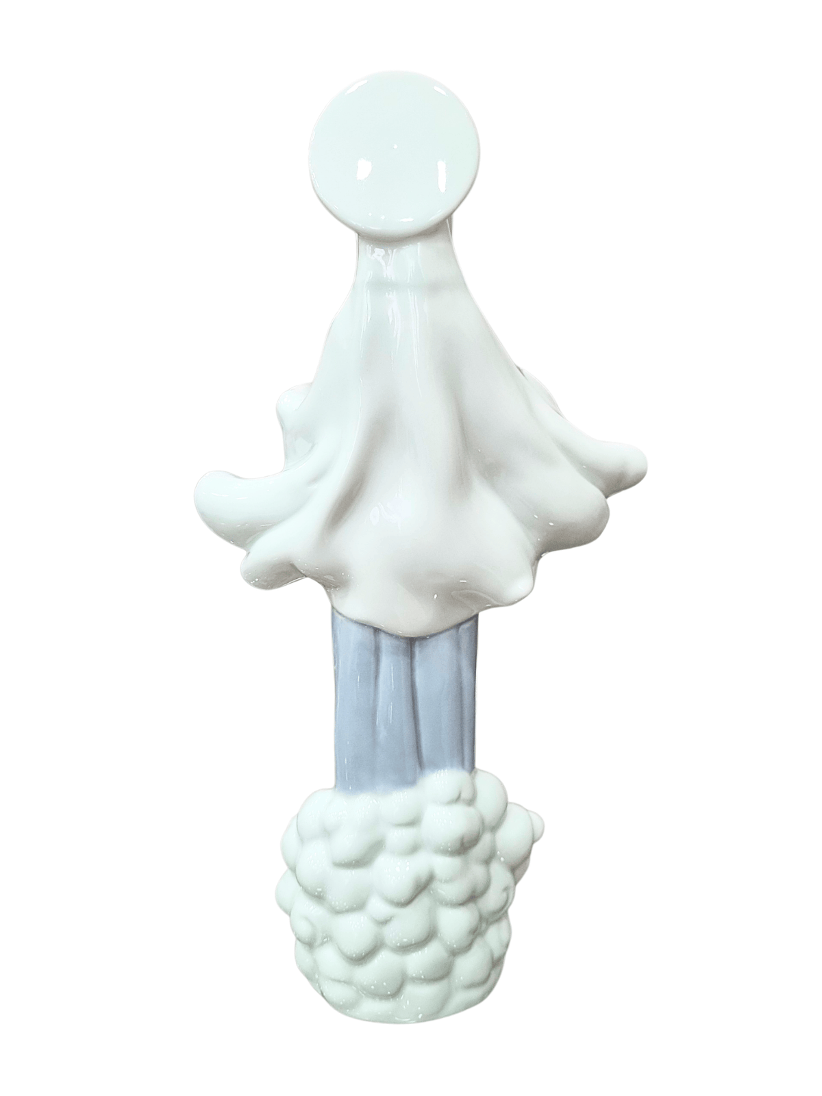 Imagem de Nossa Senhora Rainha da Paz em Porcelana 30 cm-TerraCotta Arte Sacra
