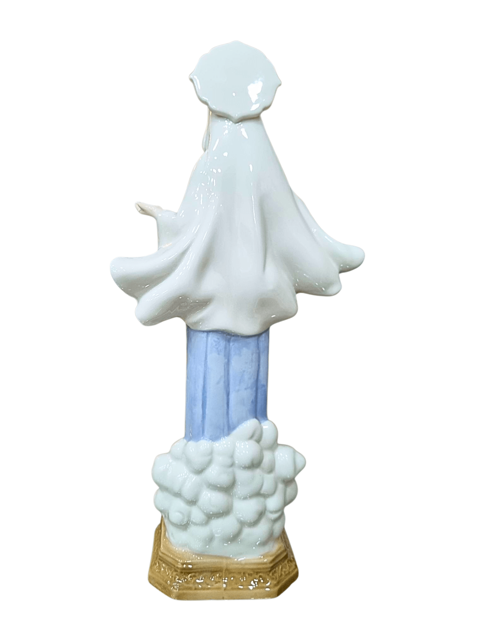 Imagem de Nossa Senhora Rainha da Paz em Porcelana 32 cm-TerraCotta Arte Sacra