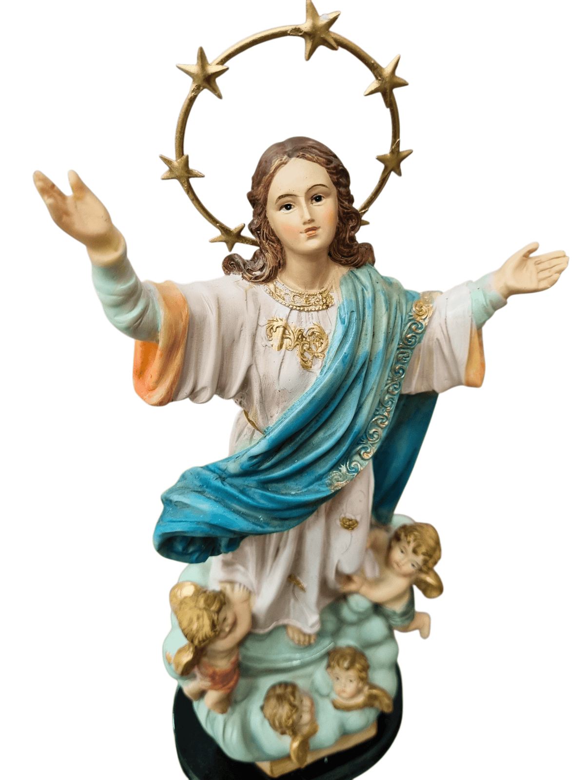 Imagem de Nossa Senhora da Assunção em Resina 30 cm-TerraCotta Arte Sacra