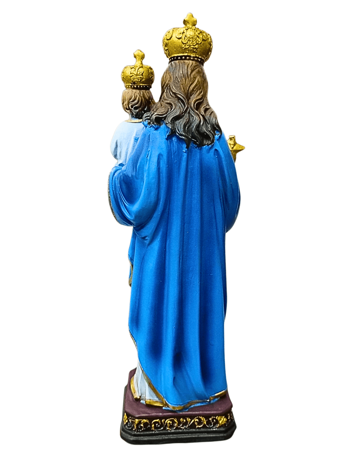 Imagem de Nossa Senhora da Guia em Resina 20 cm-TerraCotta Arte Sacra