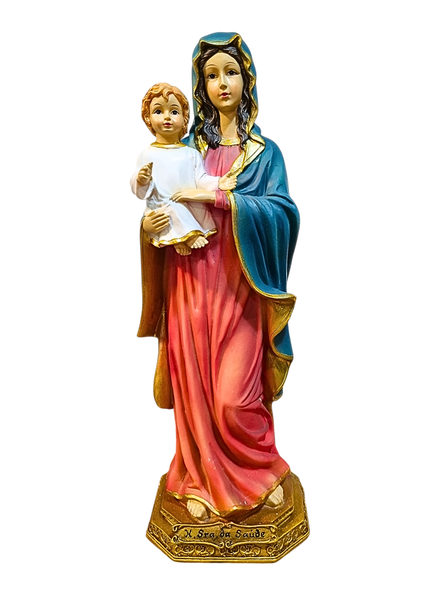 Imagem de Nossa Senhora da Saúde 30 cm-TerraCotta Arte Sacra