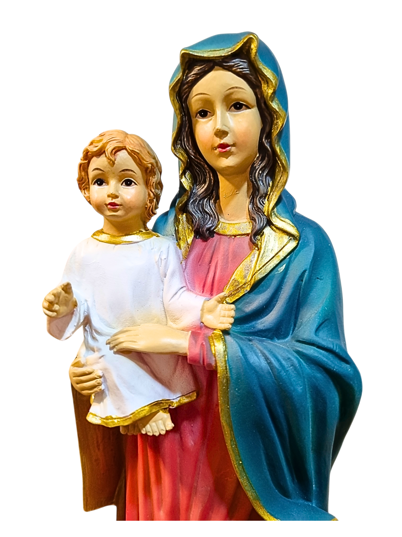 Imagem de Nossa Senhora da Saúde 30 cm-TerraCotta Arte Sacra