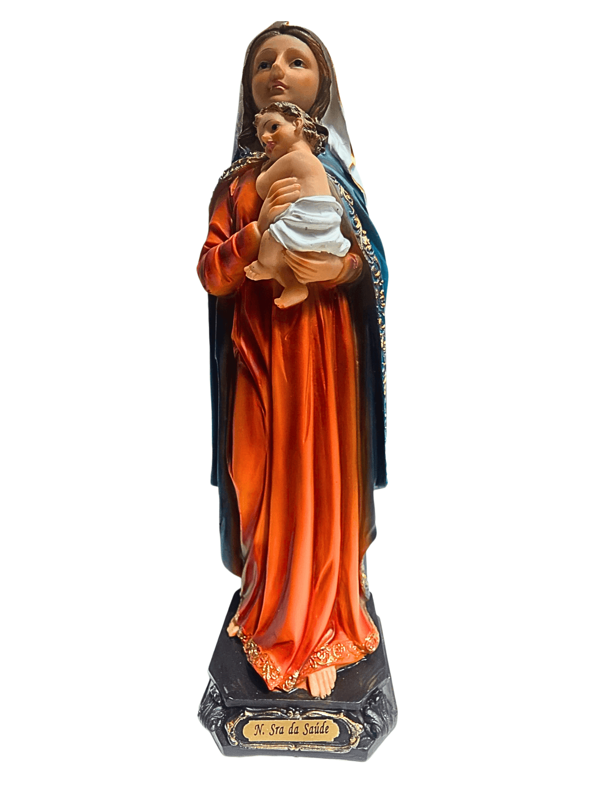 Imagem de Nossa Senhora da Saúde em Resina 30 cm-TerraCotta Arte Sacra