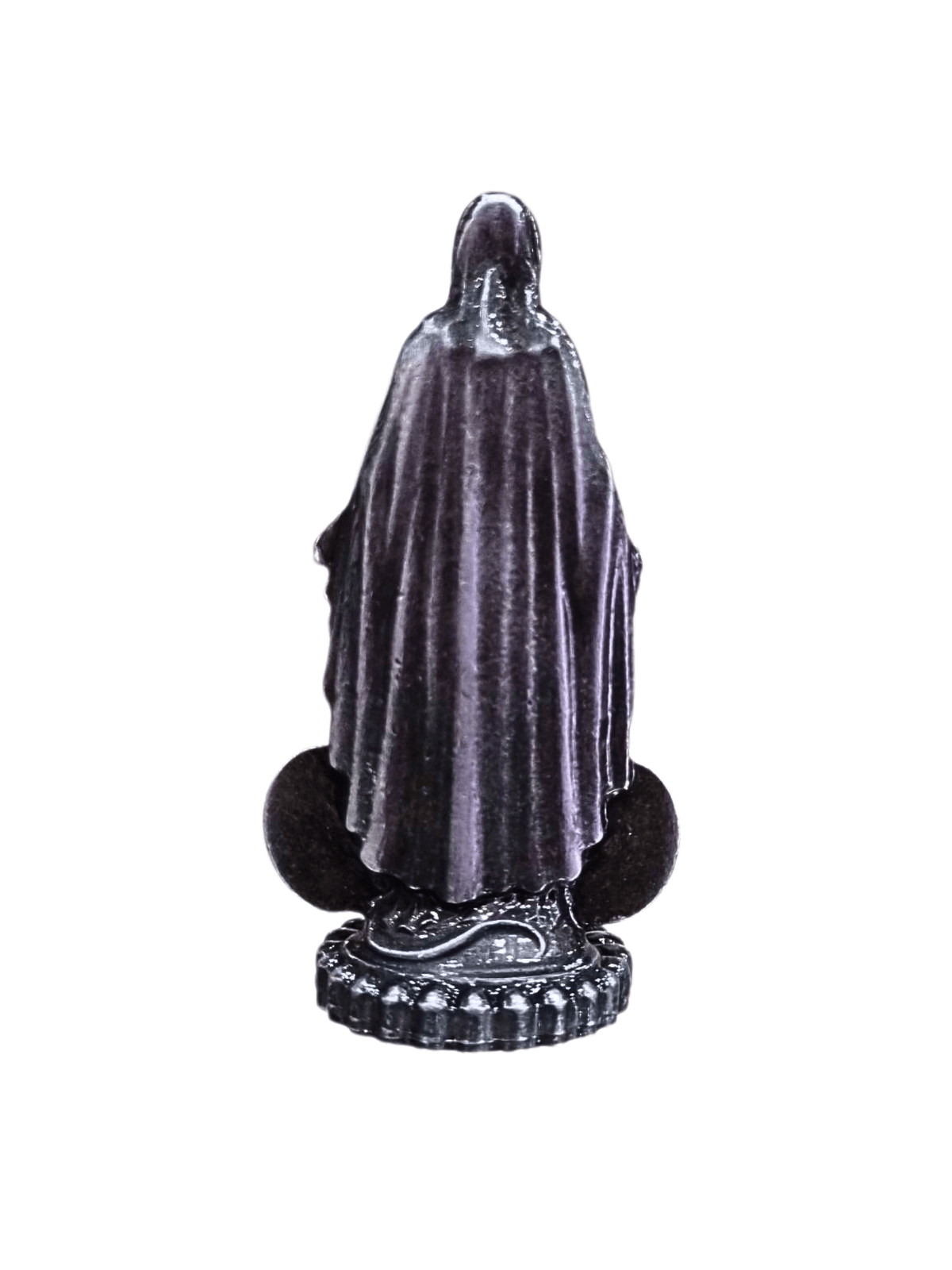 Imagem de Nossa Senhora das Graças com Medalha em Metal 6 cm-TerraCotta Arte Sacra