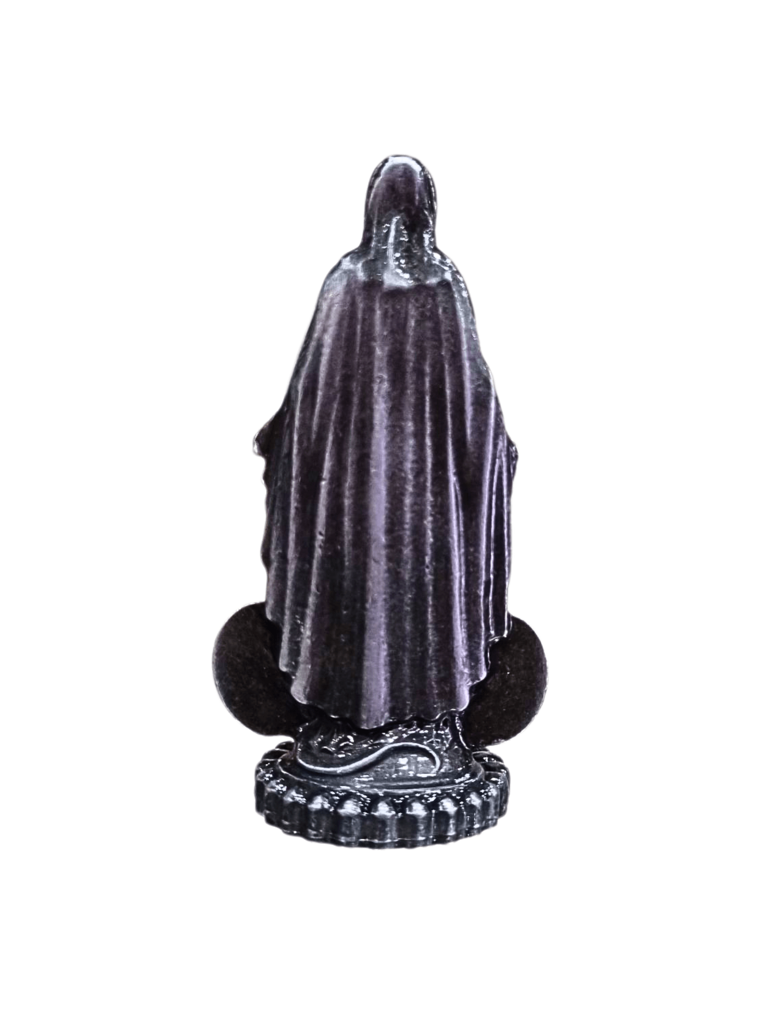 Imagem de Nossa Senhora das Graças com Medalha em Metal 6 cm-TerraCotta Arte Sacra