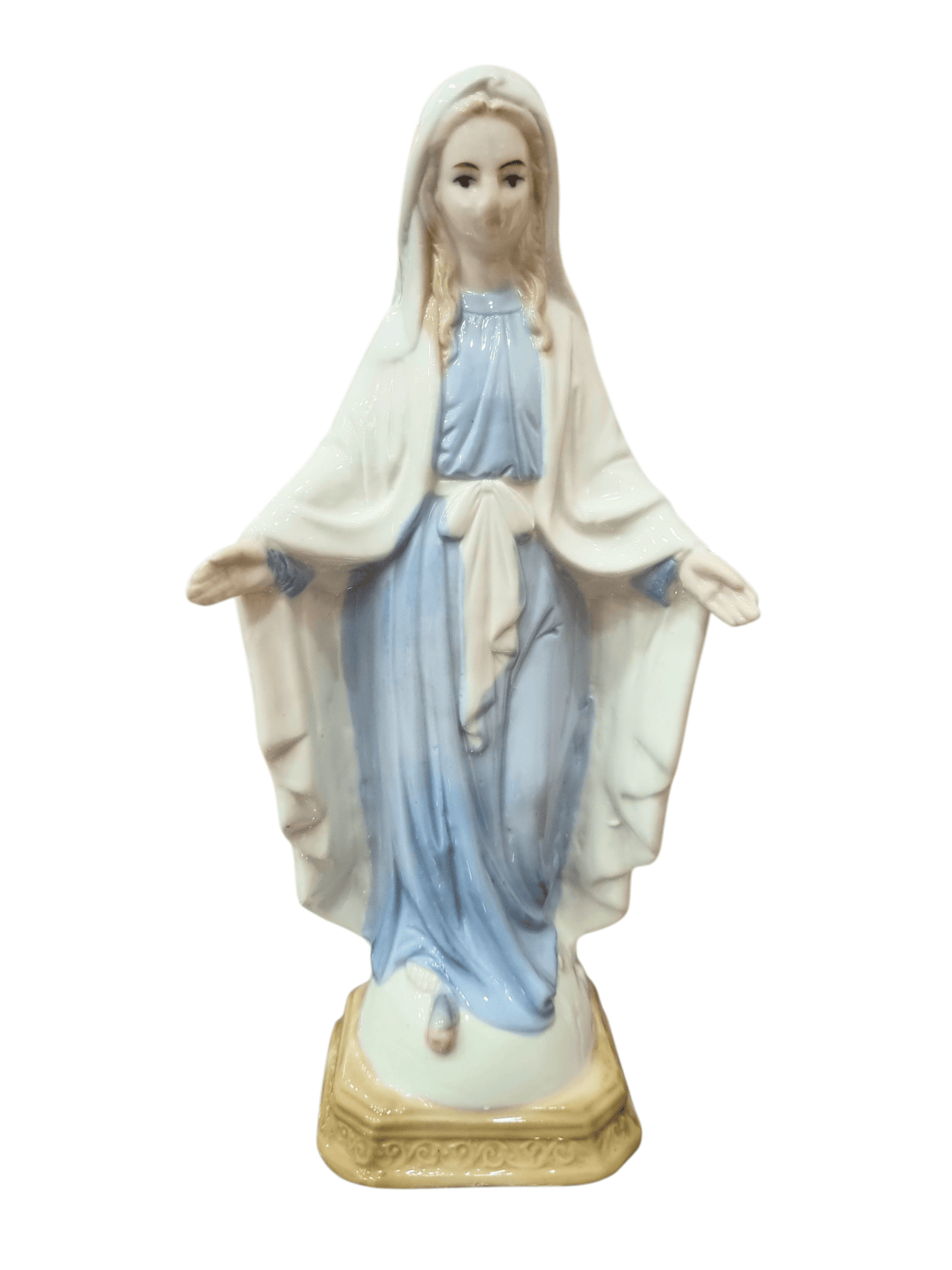 Imagem de Nossa Senhora das Graças em Porcelana 21 cm-TerraCotta Arte Sacra