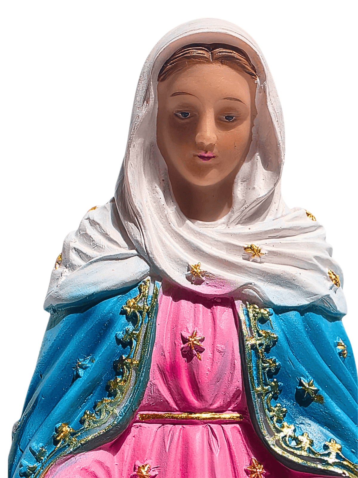 Imagem de Nossa Senhora das Lagrimas em Resina 20 cm-TerraCotta Arte Sacra