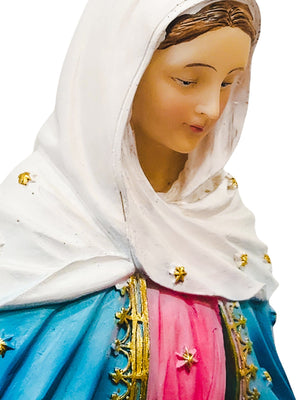 Imagem de Nossa Senhora das Lagrimas em Resina 30 cm-TerraCotta Arte Sacra