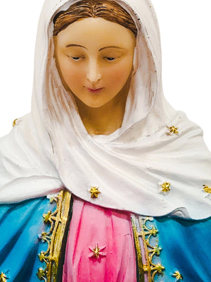 Imagem de Nossa Senhora das Lagrimas em Resina 30 cm-TerraCotta Arte Sacra