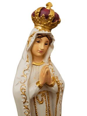Imagem de Nossa Senhora de Fátima 20 cm-TerraCotta Arte Sacra