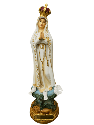 Imagem de Nossa Senhora de Fátima 20 cm-TerraCotta Arte Sacra