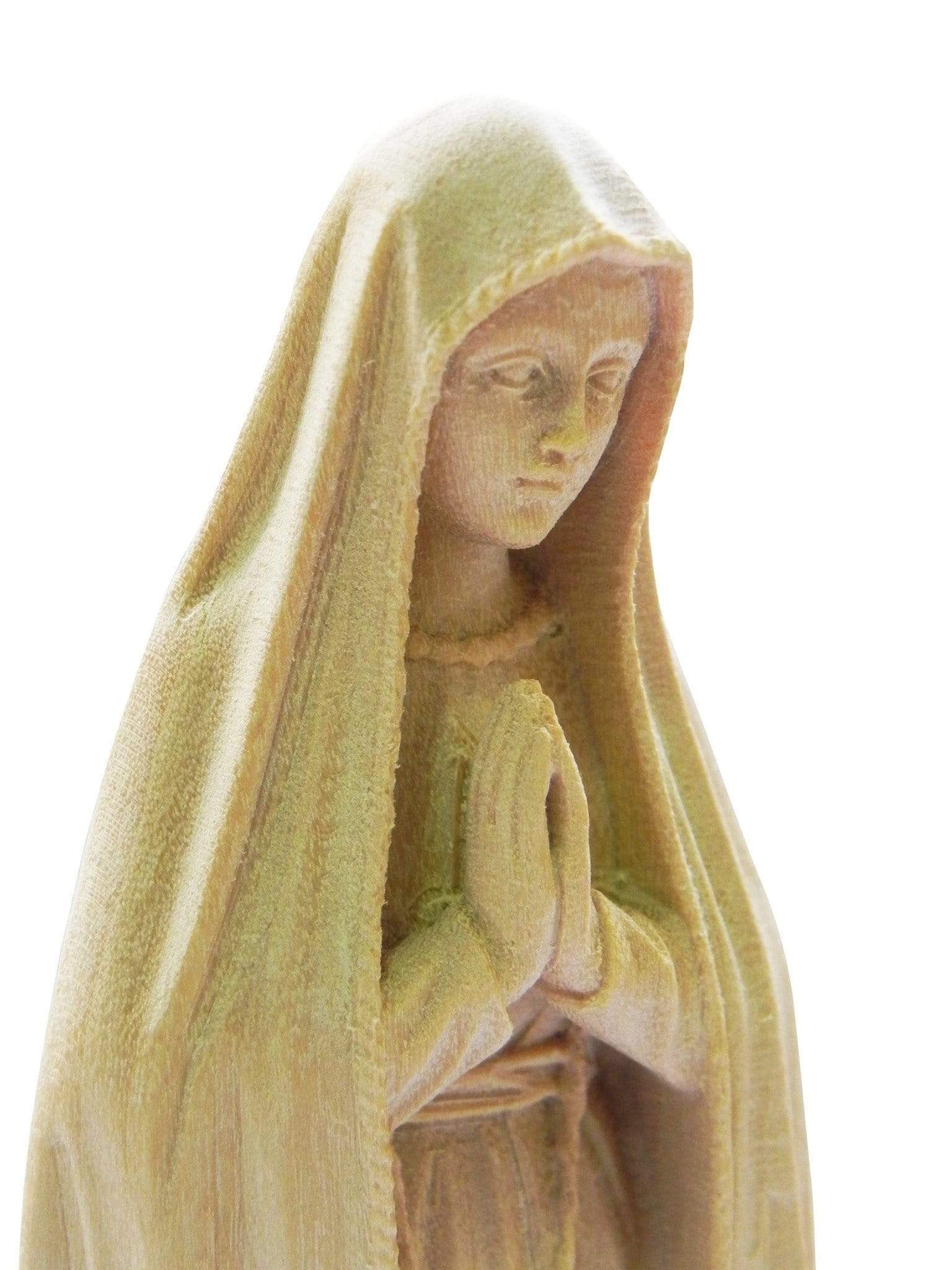 Imagem de Nossa Senhora de Fátima de Madeira 20 cm-TerraCotta Arte Sacra