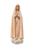 Imagem de Nossa Senhora de Fátima em Madeira Colorida 22 cm-TerraCotta Arte Sacra