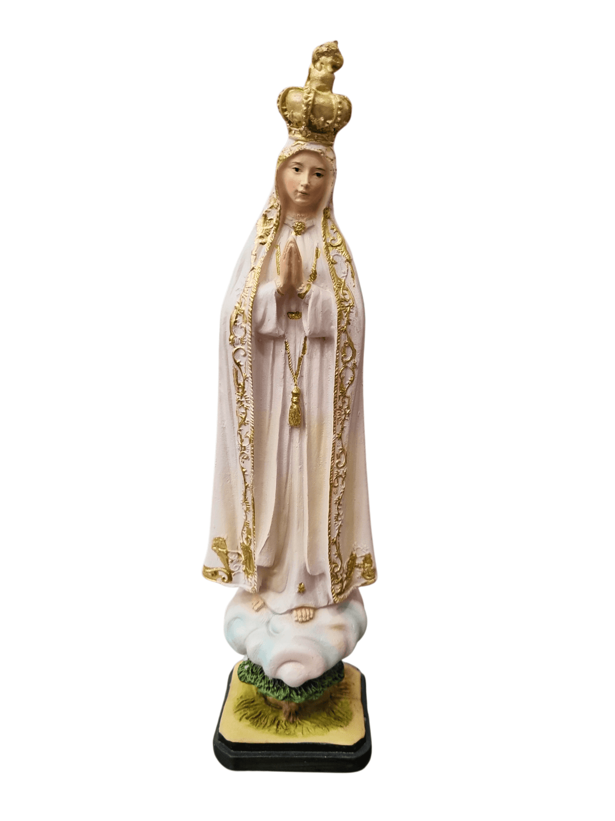 Imagem de Nossa Senhora de Fátima em Resina 20 cm-TerraCotta Arte Sacra