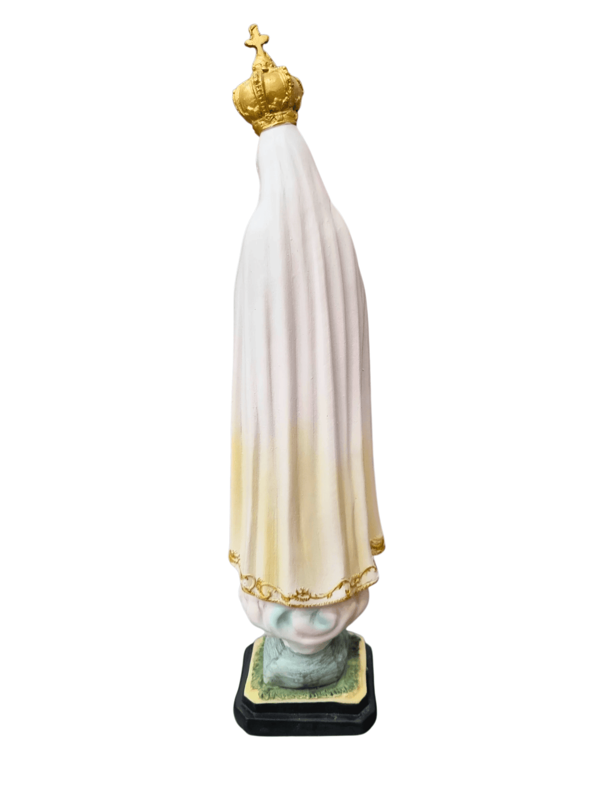 Imagem de Nossa Senhora de Fátima em Resina 30 cm-TerraCotta Arte Sacra