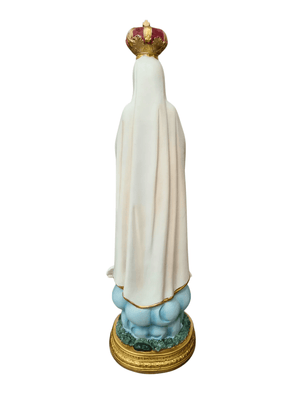Imagem de Nossa Senhora de Fátima em Resina 40 cm-TerraCotta Arte Sacra