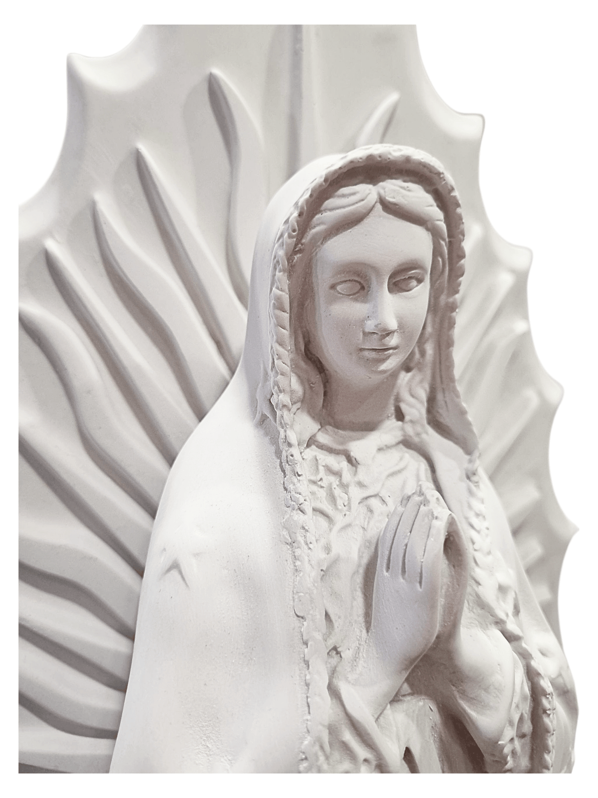 Imagem de Nossa Senhora de Guadalupe em Pó de Mármore 50 cm-TerraCotta Arte Sacra