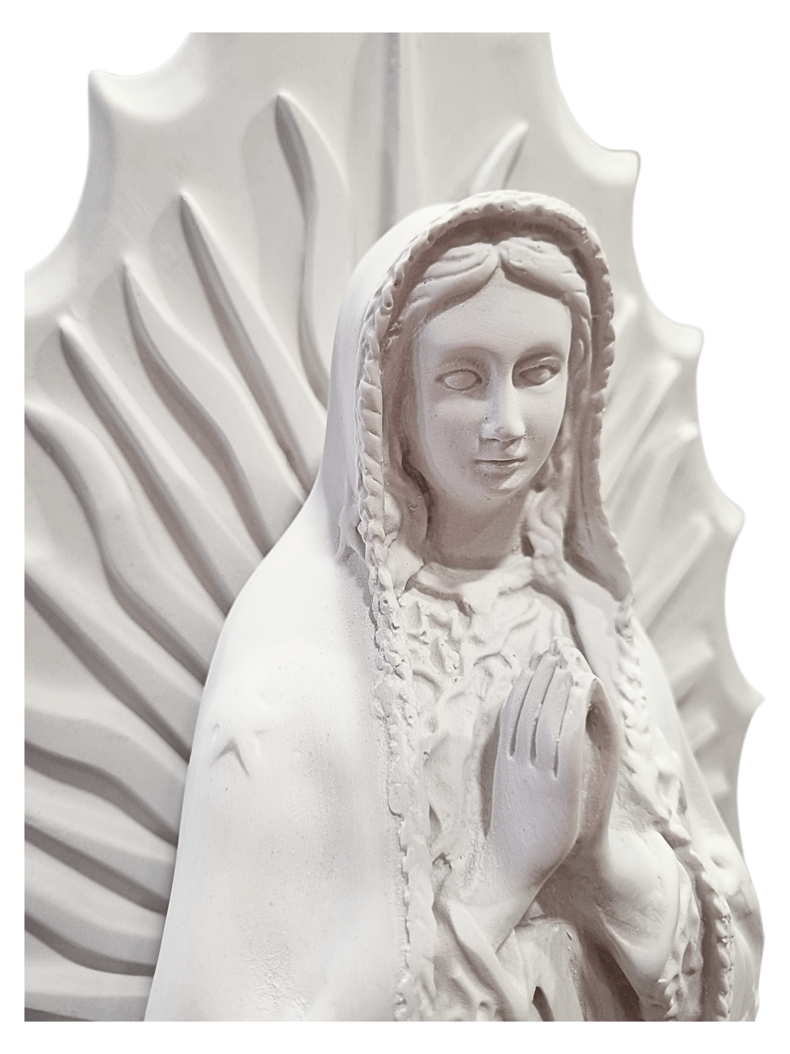 Imagem de Nossa Senhora de Guadalupe em Pó de Mármore 50 cm-TerraCotta Arte Sacra