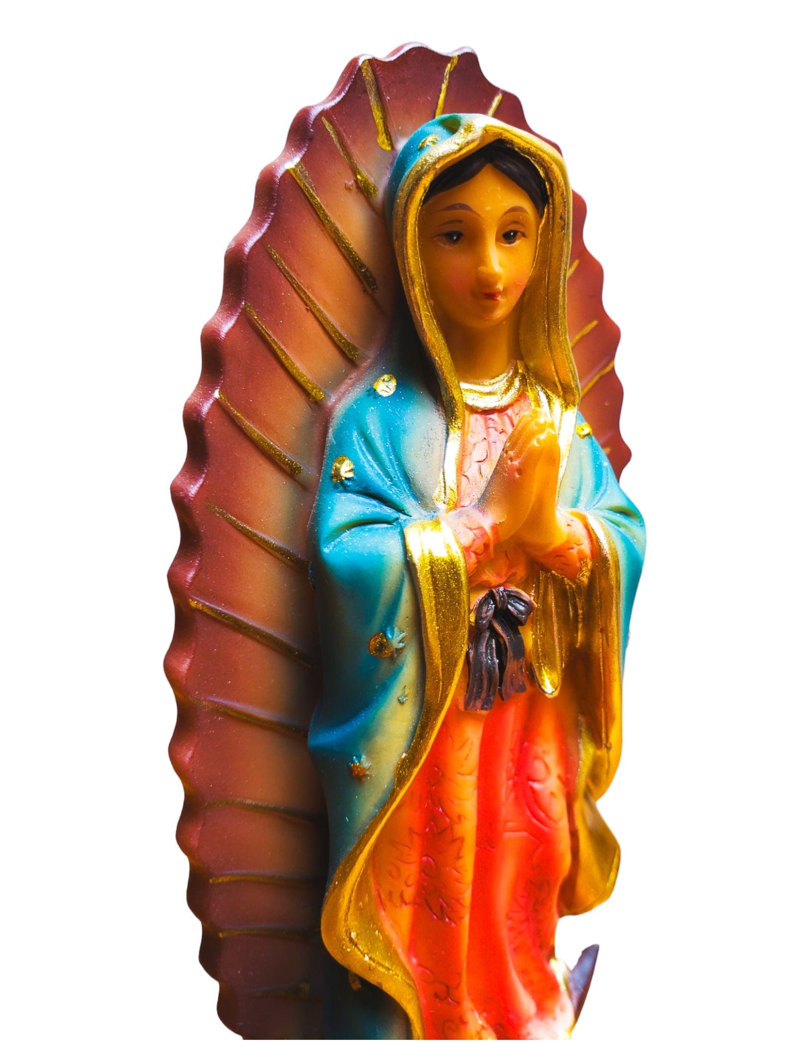 Imagem de Nossa Senhora de Guadalupe em Resina 13 cm-TerraCotta Arte Sacra