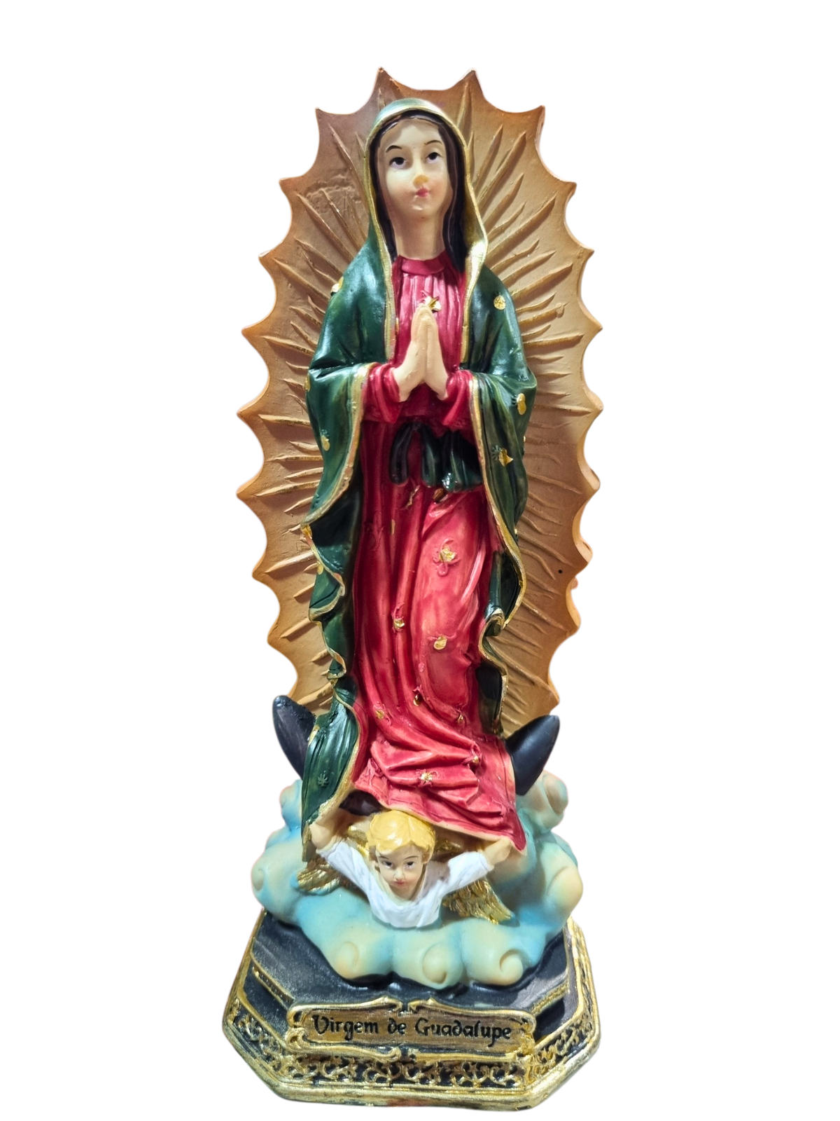 Imagem de Nossa Senhora de Guadalupe em Resina 17 cm-TerraCotta Arte Sacra