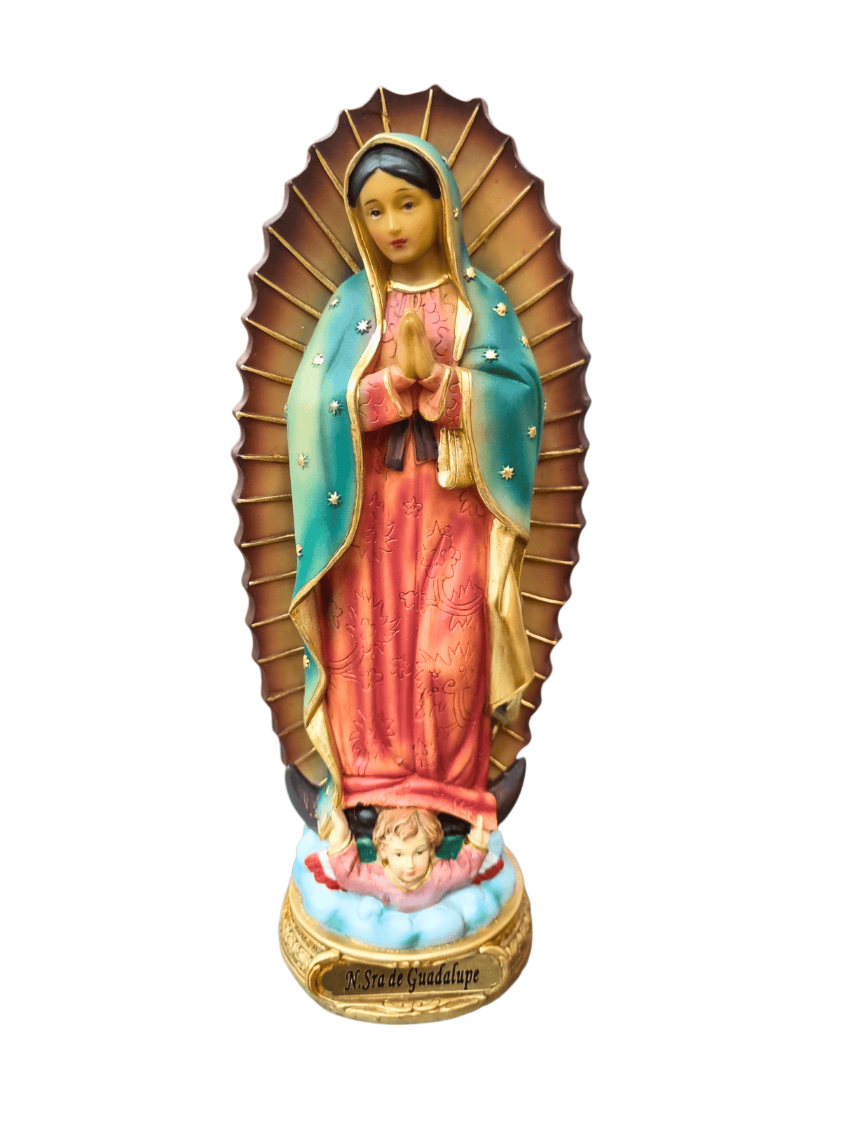 Imagem de Nossa Senhora de Guadalupe em Resina 20 cm-TerraCotta Arte Sacra