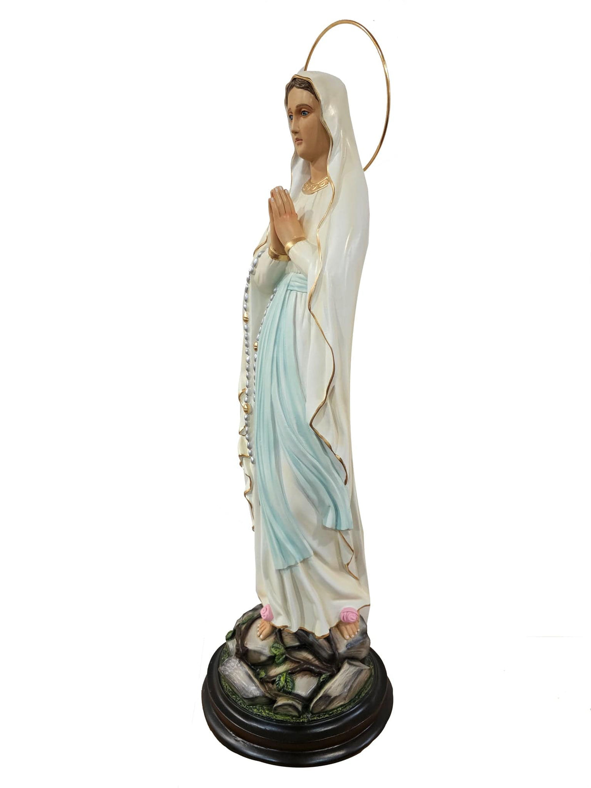 Imagem de Nossa Senhora de Lourdes Pó de Mármore 60 cm-TerraCotta Arte Sacra