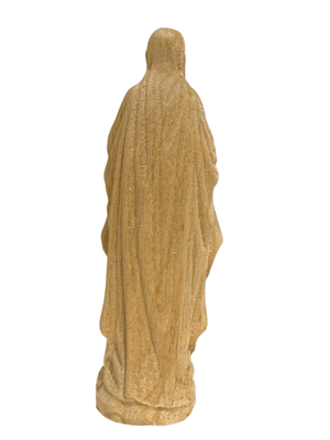 Imagem de Nossa Senhora de Lourdes em Madeira 9 cm-TerraCotta Arte Sacra