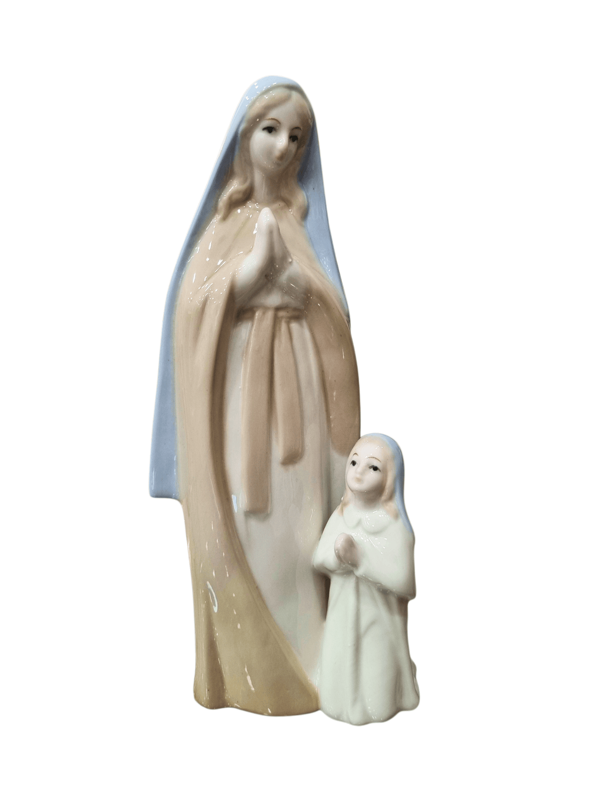 Imagem de Nossa Senhora de Lourdes em Porcelana 20 cm-TerraCotta Arte Sacra