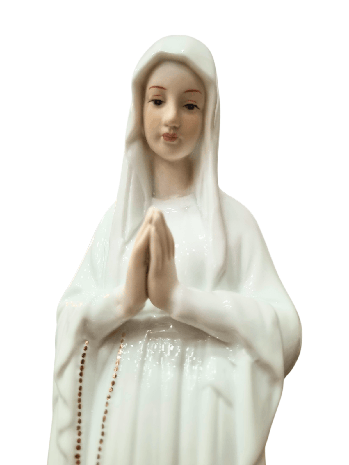 Imagem de Nossa Senhora de Lourdes em Porcelana 30 cm-TerraCotta Arte Sacra