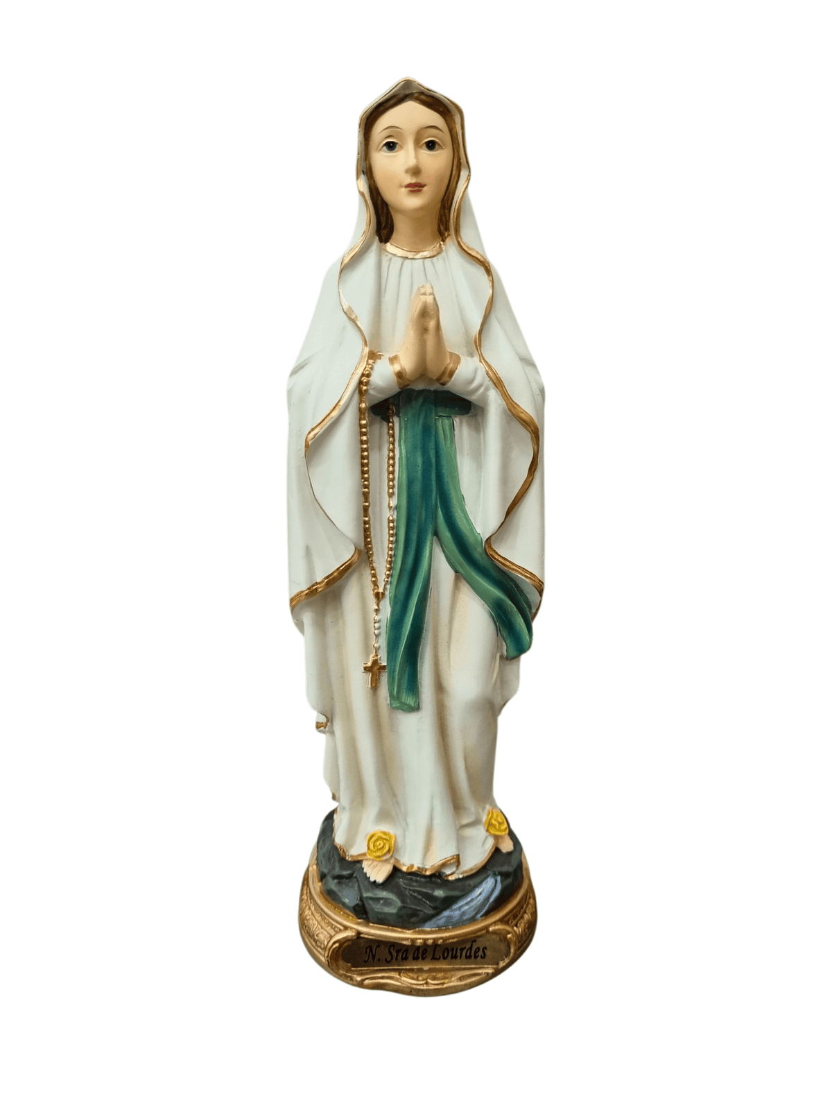 Imagem de Nossa Senhora de Lourdes em Resina 20 cm-TerraCotta Arte Sacra