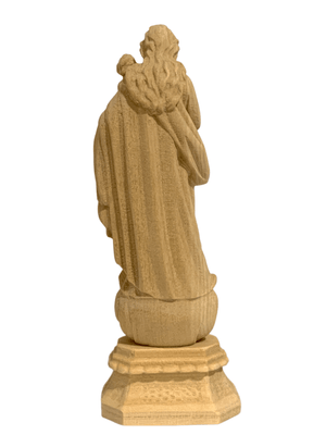 Imagem de Nossa Senhora de Nazaré de Madeira 9 cm-TerraCotta Arte Sacra