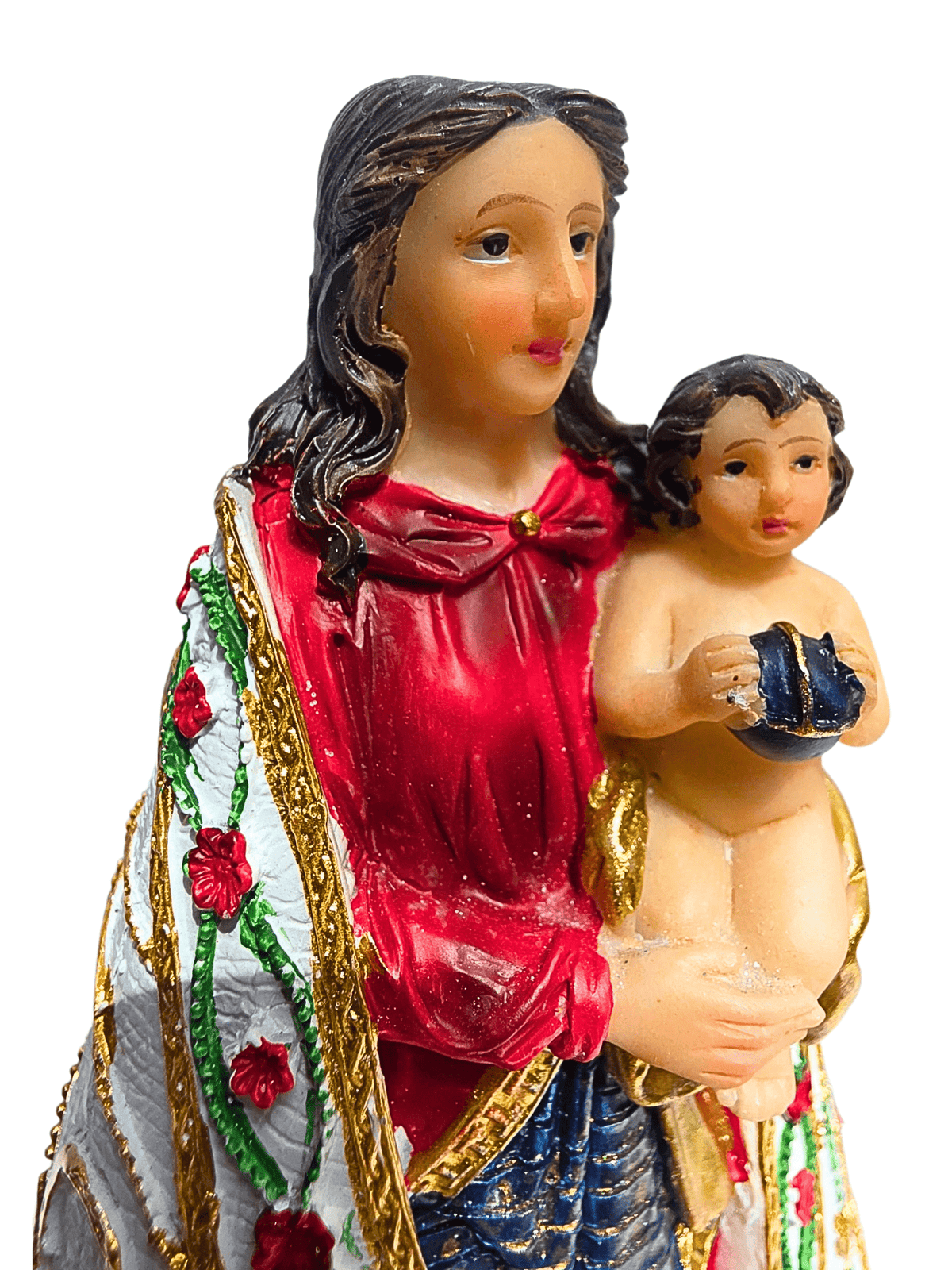 Imagem de Nossa Senhora de Nazaré em Resina 20 cm-TerraCotta Arte Sacra