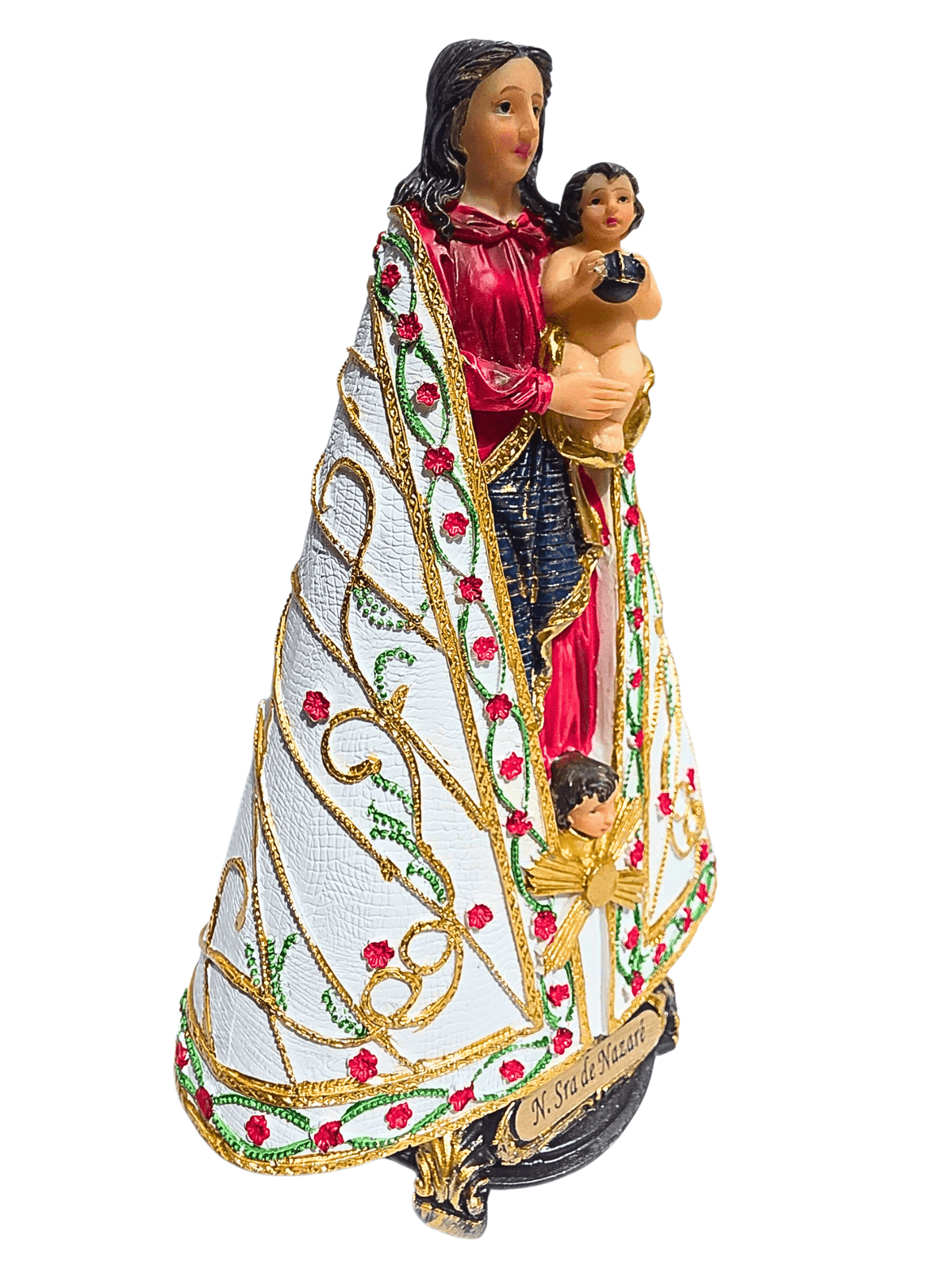 Imagem de Nossa Senhora de Nazaré em Resina 20 cm-TerraCotta Arte Sacra