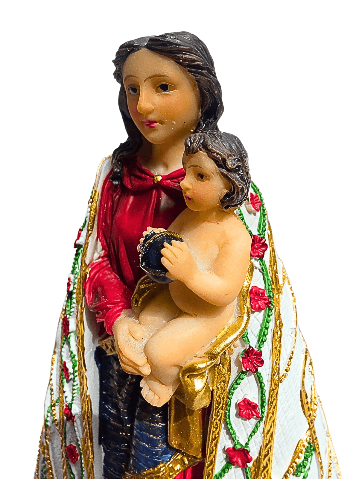 Imagem de Nossa Senhora de Nazaré em Resina 20 cm-TerraCotta Arte Sacra
