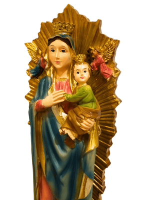 Imagem de Nossa Senhora do Perpétuo Socorro em Resina 20 cm-TerraCotta Arte Sacra