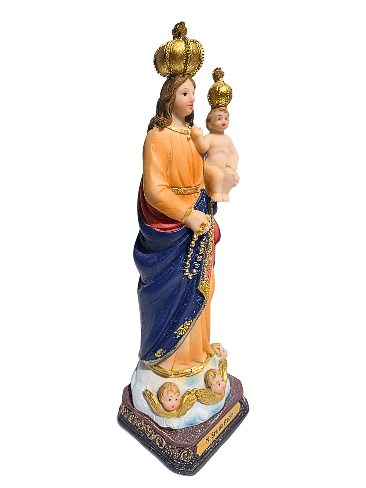 Imagem de Nossa Senhora do Rocio em Resina 20 cm-TerraCotta Arte Sacra