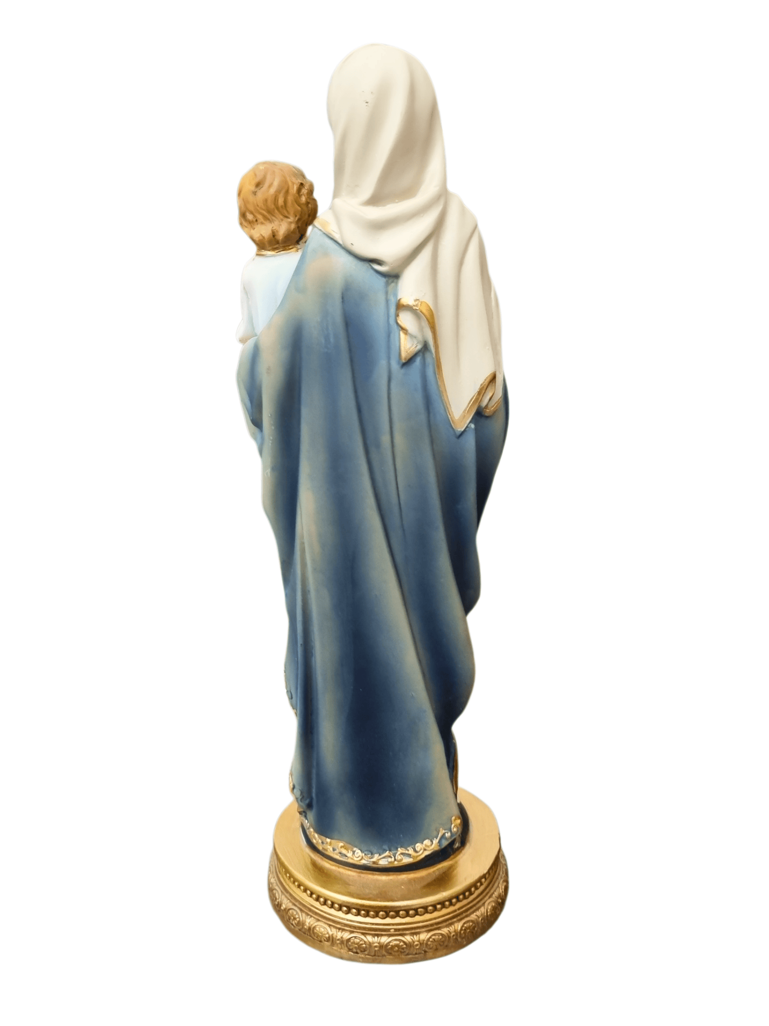 Imagem de Nossa Senhora do Rosário em Resina 20 cm-TerraCotta Arte Sacra