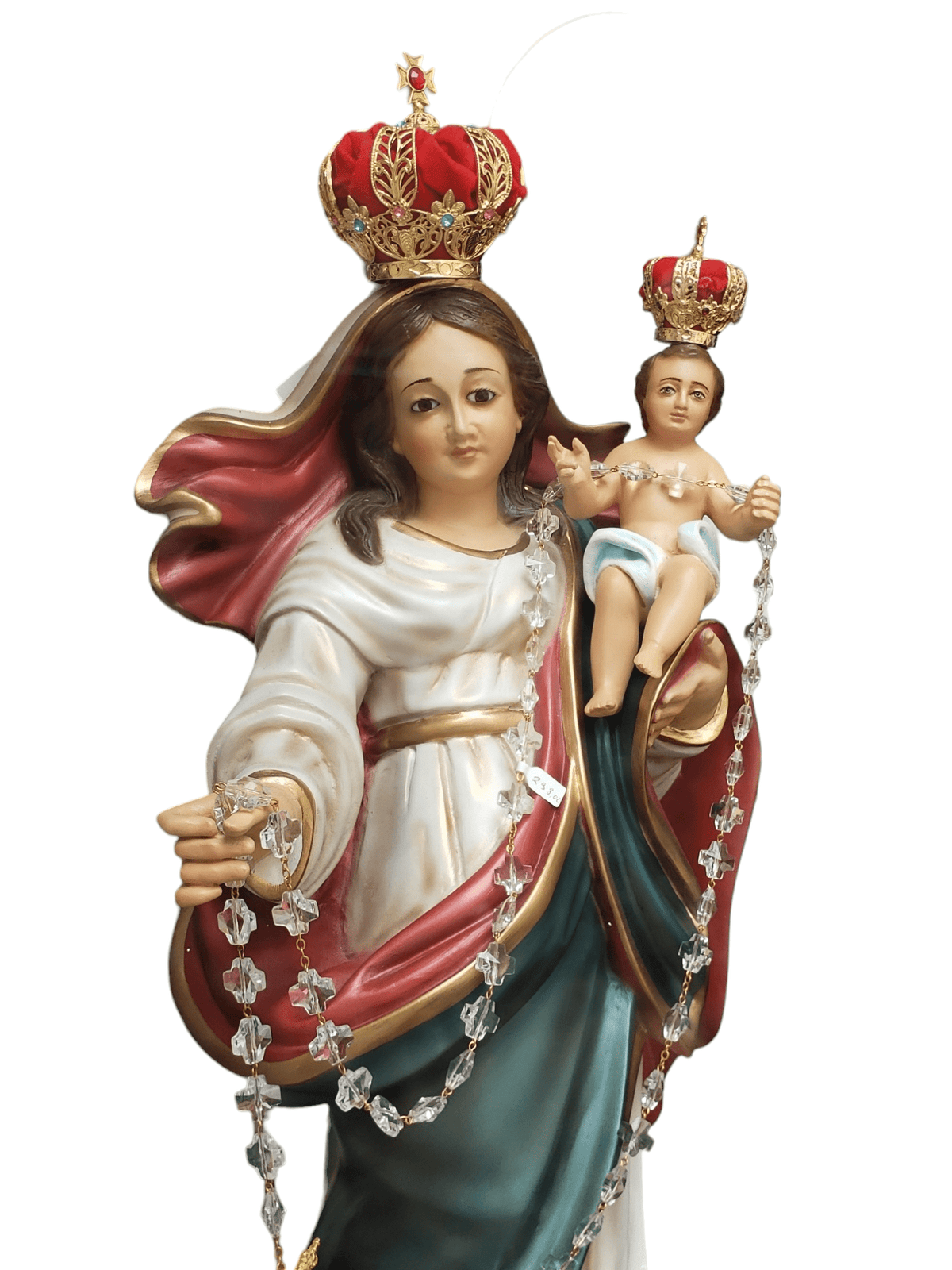 Imagem de Nossa Senhora do Rosário-TerraCotta Arte Sacra
