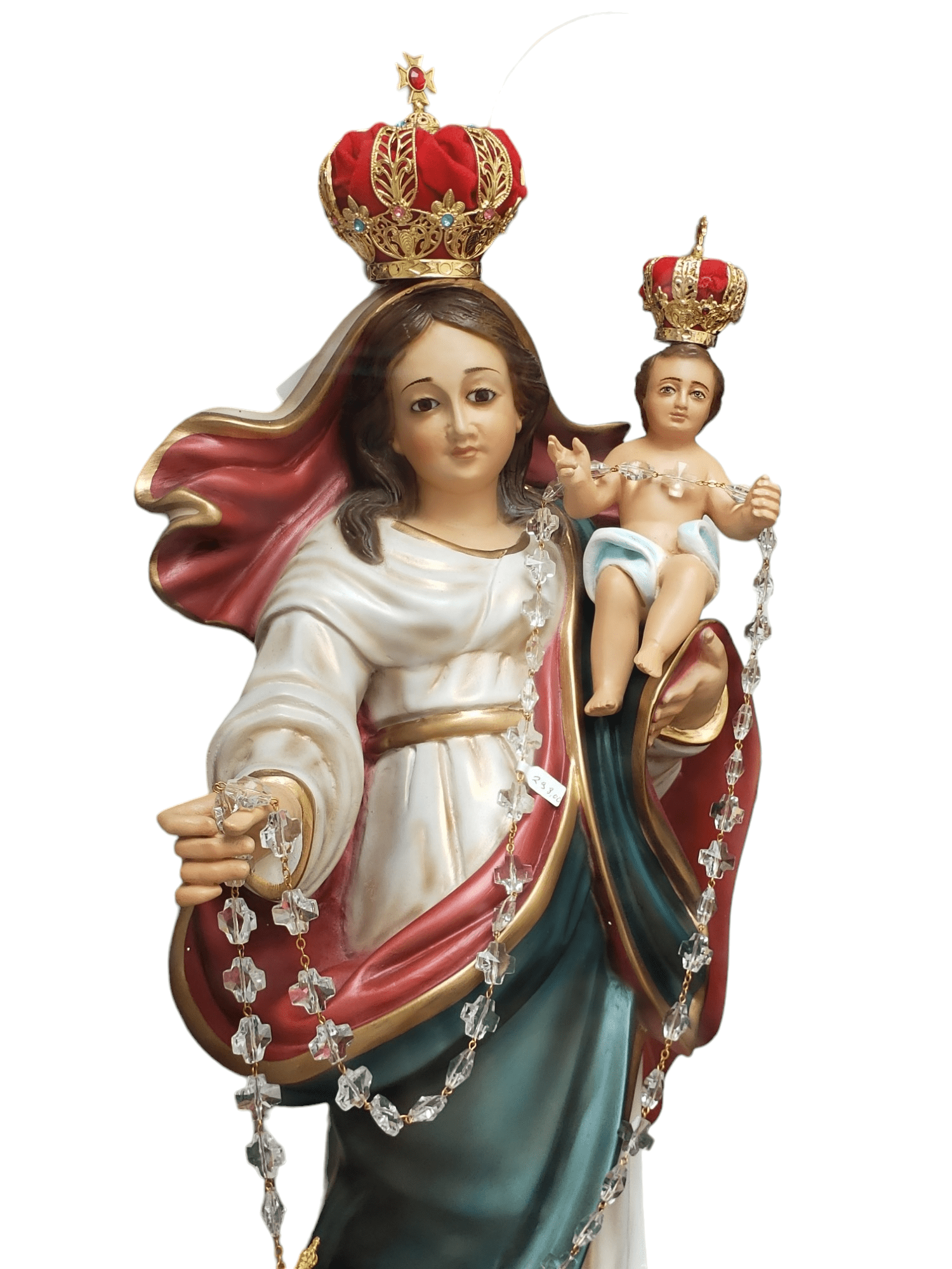 Imagem de Nossa Senhora do Rosário-TerraCotta Arte Sacra