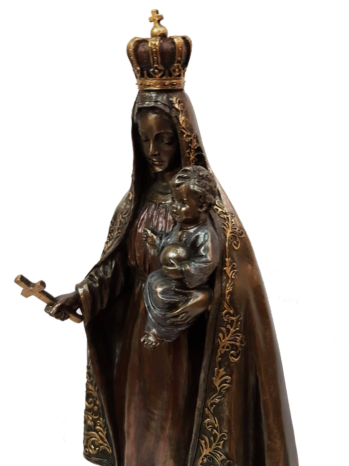 Imagem de Nossa Senhora dos Navegantes-TerraCotta Arte Sacra