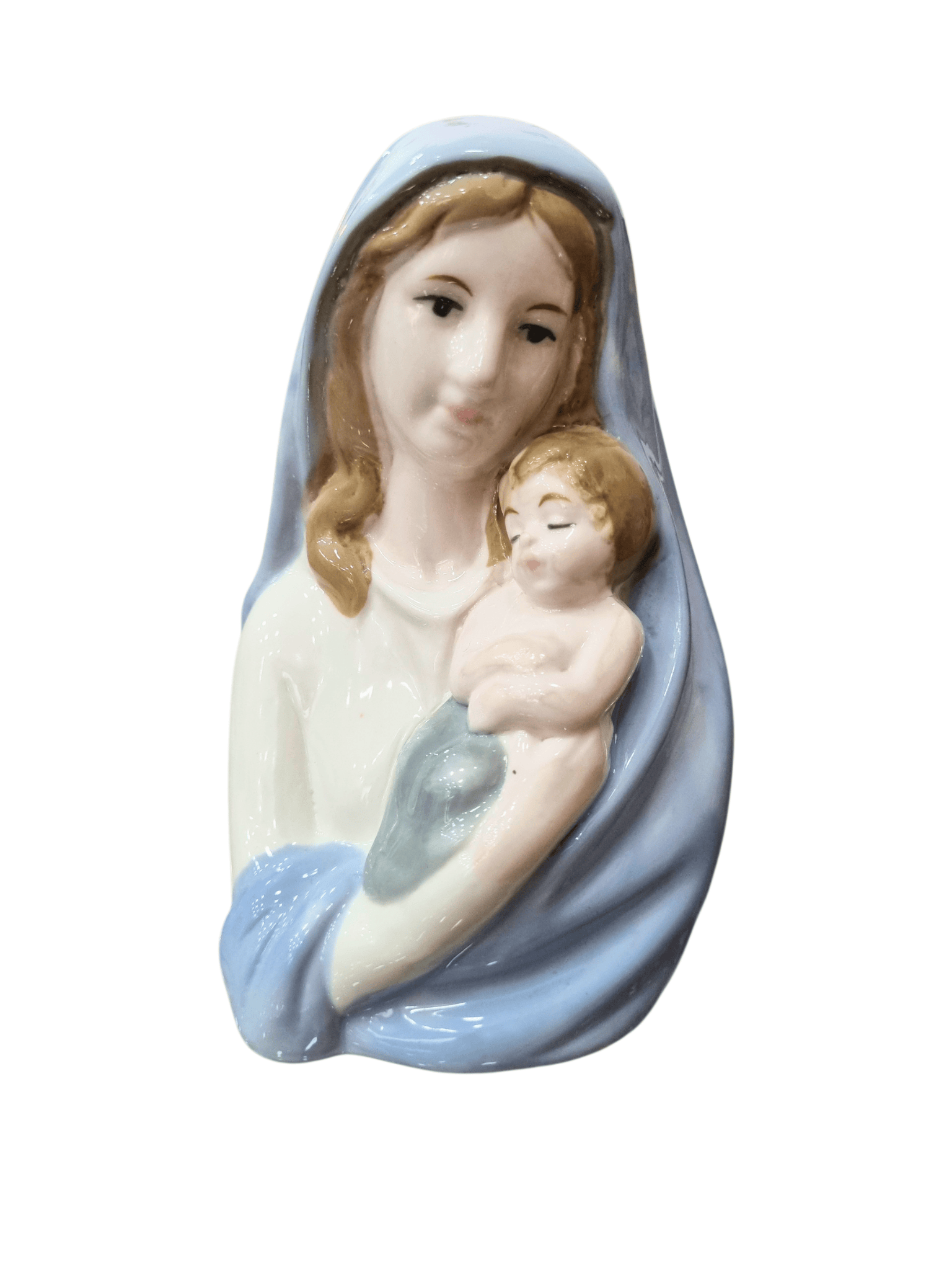 Imagem de Nossa Senhora em Porcelana 15 cm-TerraCotta Arte Sacra