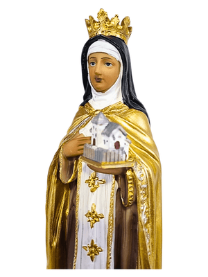 Imagem de Santa Efigênia em Resina 30 cm-TerraCotta Arte Sacra