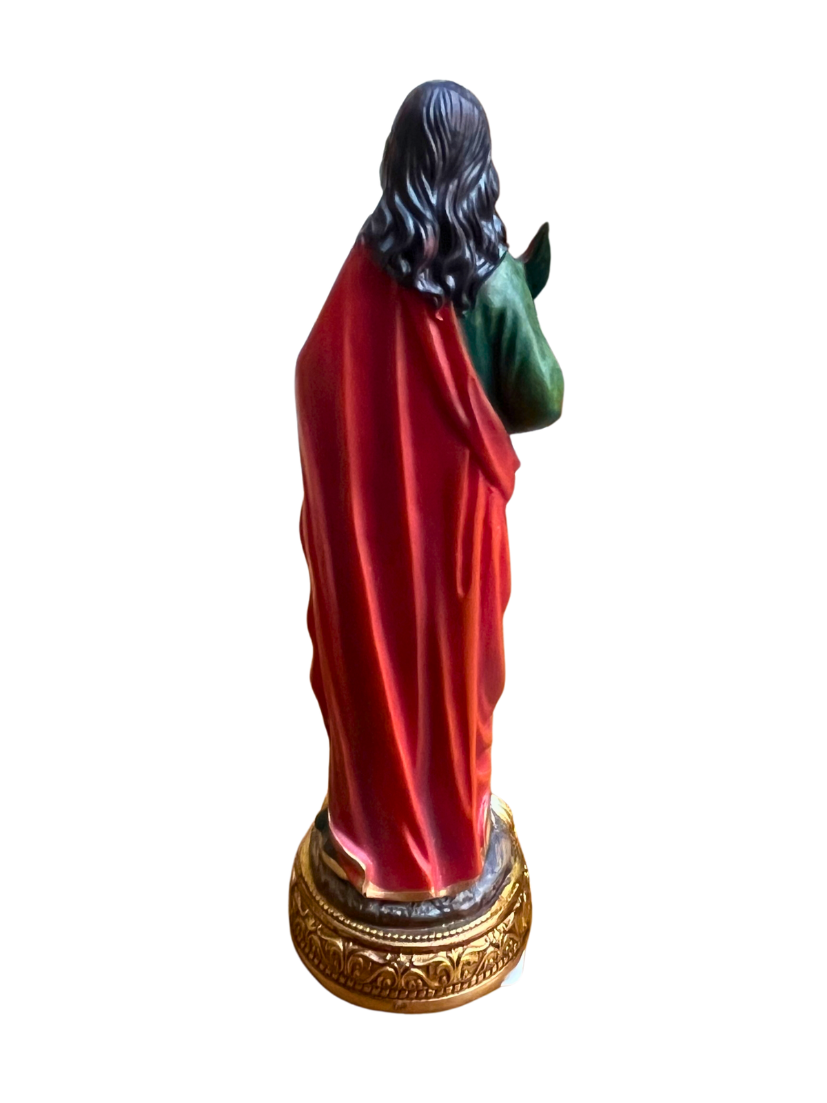 Imagem de Santa Luzia em Resina Colorida 13 cm-TerraCotta Arte Sacra