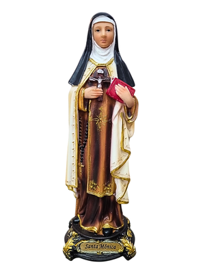 Imagem de Santa Mônica em Resina 20 cm-TerraCotta Arte Sacra