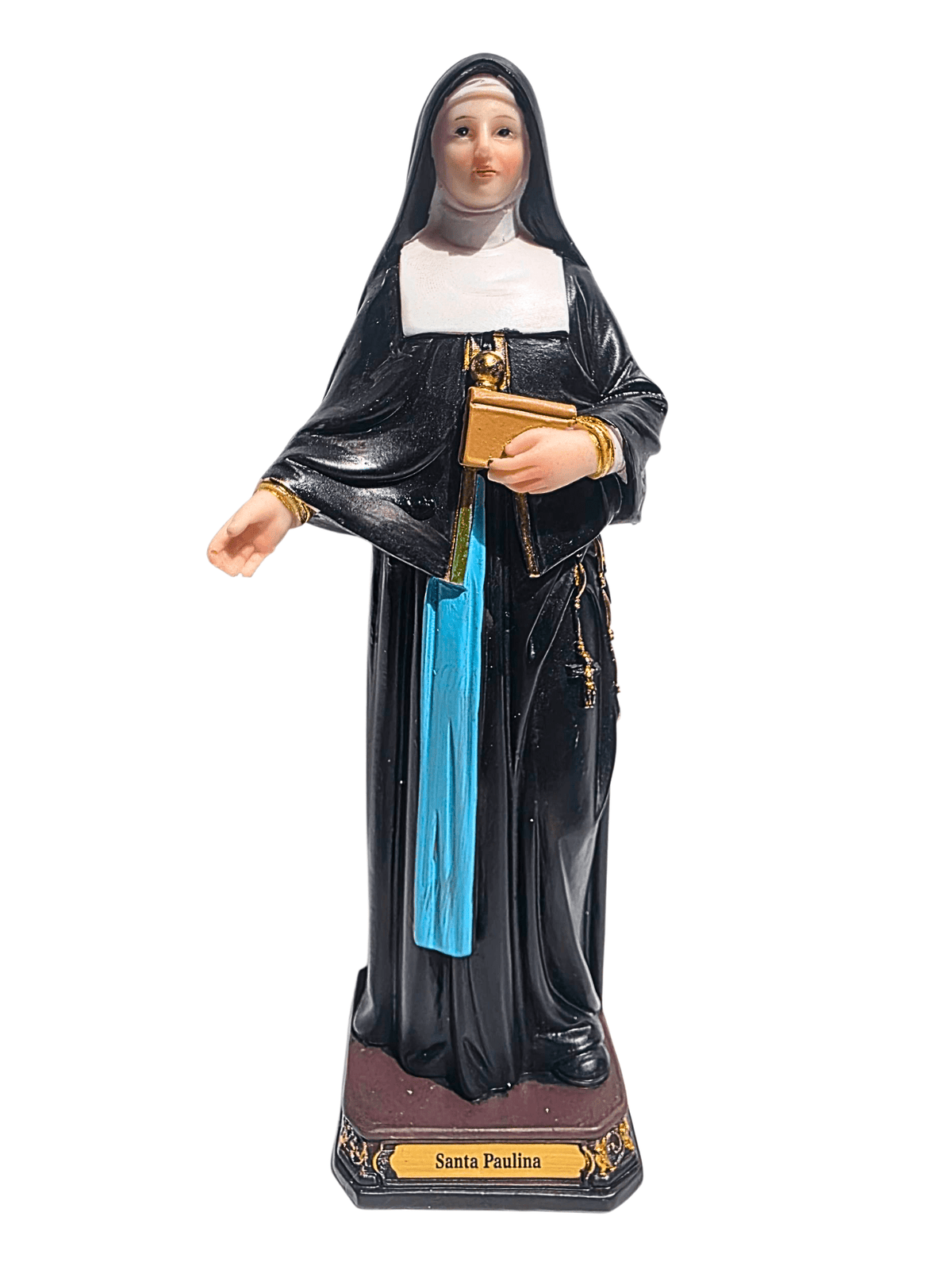 Imagem de Santa Paulina em Resina 20 cm-TerraCotta Arte Sacra