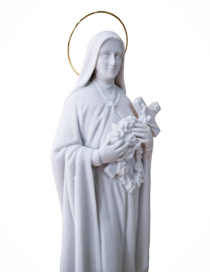 Imagem de Santa Terezinha em Pó de Mármore 25 cm-TerraCotta Arte Sacra