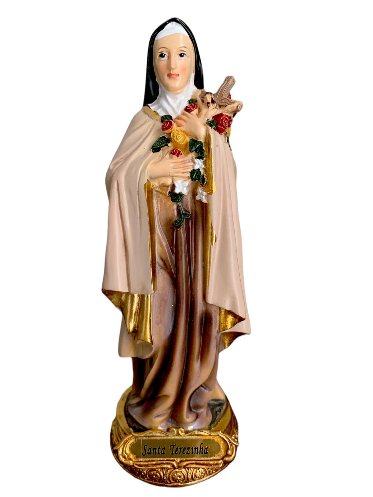 Imagem de Santa Terezinha em Resina 13 cm-TerraCotta Arte Sacra