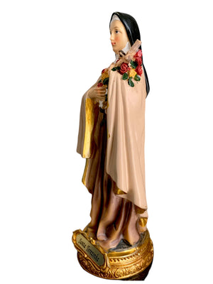 Imagem de Santa Terezinha em Resina 13 cm-TerraCotta Arte Sacra